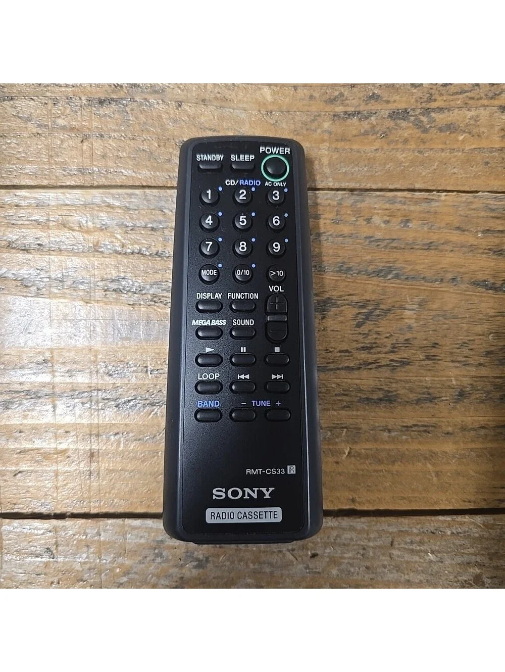 Sony RMT-CS33 Remote Control Genuine OEM Tested Works
